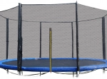 Rete protettiva esterna per trampolino 305 cm, 8 pali