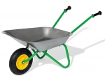 Carriola metallica per bambini Rolly Toys grigia