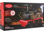 Locomotiva interattiva per bambini con vano portaoggetti e luci