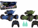 Carri armati RC con combattimento 2,4 GHz – set da 2 pezzi con effetto fumo e luci