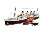 RoboTime puzzle 3D in legno – eterna traversata dell’Atlantico 1912 (modello di transatlantico con LED)