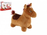 Cavallino saltellante in peluche con suoni, altezza sella 23 cm