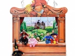 Teatro di marionette in legno per bambini di Gerlich