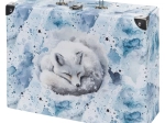 Baagl valigetta scolastica pieghevole Polar con rinforzi metallici