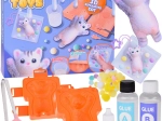 Kit creativo fai-da-te – portachiavi antistress con gattino