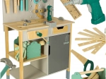 Officina in legno Lulilo Fikso set piccolo tuttofare con attrezzi