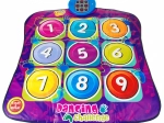 Tappetino musicale da ballo Dancing Challenge per bambini 3+ con numeri e 5 livelli
