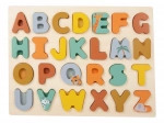 Puzzle ad incastro in legno alfabeto Safari small foot