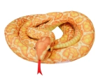Serpente di Peluche Dorato 110 cm