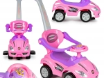 Triciclo bambini 3in1 Deluxe con manubrio e pannello musicale - rosa