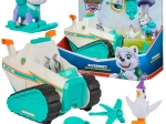 PAW Patrol motoslitta da neve Everest Deluxe con lanciatore e pulcino Chickaletta