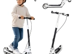Trike Fix monopattino pieghevole per bambini con ruote LED, nero