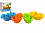 Giocattoli da bagno colorati per bambini - barchette di plastica