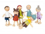 figurine in legno famiglia di Small Foot