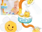 Giocattolo da bagno per bambini – doccetta a fiore con paperella