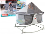 Sdraietta multifunzionale per bambini e culla 2 in 1 con tappetino da gioco