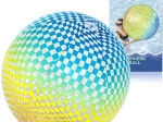 Bestway pallone da spiaggia gonfiabile ColorSphere con motivo a quadretti colorato 107 cm