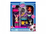 Littlest Pet Shop Disco Nights – set di figurine con 3 animaletti