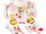 Set da tè in legno per bambini