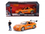 Fast & Furious Toyota Supra 1995 1:24 con figura di Brian O’Conner