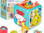 WOOPIE cubo sensoriale interattivo Montessori 6 in 1 con gioco a incastri