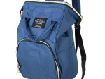 Zaino borsa mamma passeggino organizzatore 3 in 1 blu