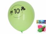 Palloncini gonfiabili 30 cm con numero 10 – set da 5 pezzi