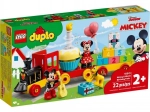 LEGO DUPLO Disney trenino di compleanno con MICKEY MOUSE e MINNIE