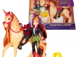 Unicorn Academy Valentina e Cinder – mini bambola e unicorno con accessori