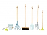 Small Foot grande set di attrezzi da giardino per bambini