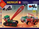 Set di costruzione merkur 8 – 130 modelli, 1405 pezzi, 5 strati