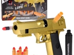 Desert Eagle d'oro giocattolo con silenziatore