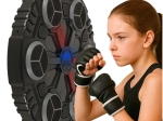 Bersaglio da parete per allenamento con musica Bluetooth e USB