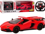 Auto da corsa telecomandato 1:12 con porte apribili rosso