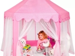 Tenda rosa per bambini Kruzzel – palazzo fiabesco per la casa e il giardino