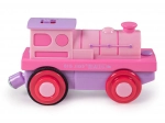 Locomotiva elettrica Bigjigs Rail rosa