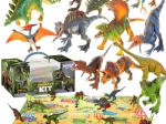 Grande set di dinosauri XXL con tappetino da gioco Mondo Preistorico WOOPIE