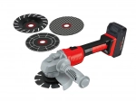 smerigliatrice angolare 28 cm con 3 dischi