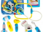 Set medico per bambini in valigetta con luce blu