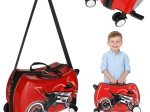 Valigia per bambini con ruote e motivo moto 30 l