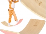 Tavola di equilibrio in legno con feltro Lulilo AJLO