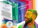 Polvere Holi colorata – set 10×100 g