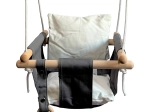 Altalena in tessuto per bambini bianco e nero 2Kids Toys