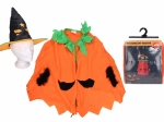 Costume di carnevale zucca per bambini 110–120 cm