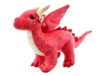 Drago di peluche rosso 20 cm eco-friendly