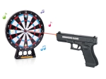 Pistola laser con bersaglio