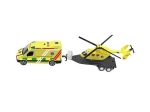 Set Ambulanza Elicottero Con Luce E Suono