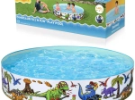 Piscina gonfiabile per bambini Bestway dinosauri 183 × 38 cm