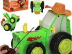 Trattore saltellante divertente con telecomando
