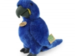 Pappagallo ara giacinto di peluche 25 cm eco-friendly